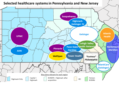 Selected healthcare systems in PA NJ 17Jan2018_v2